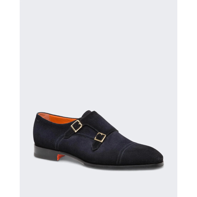 Santoni Heren double buckle loafer MCAD19027JJ6BGEX-U60 large