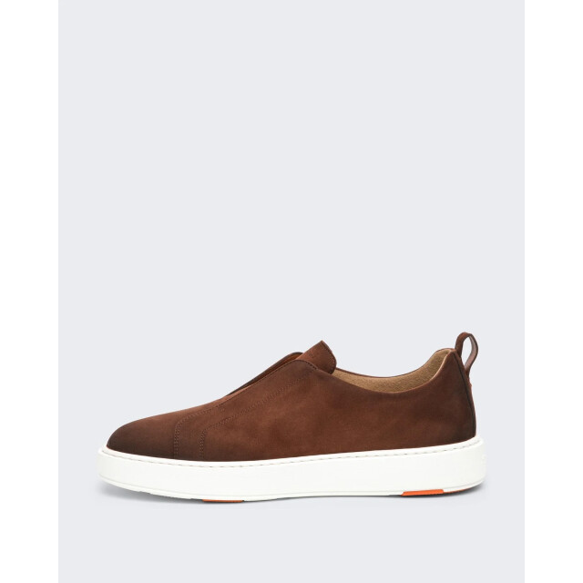 Santoni Heren victor sneaker nubuck MBCD21995BARKFEH-S50 large