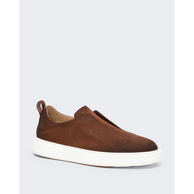Santoni Heren victor sneaker nubuck MBCD21995BARKFEH-S50 large