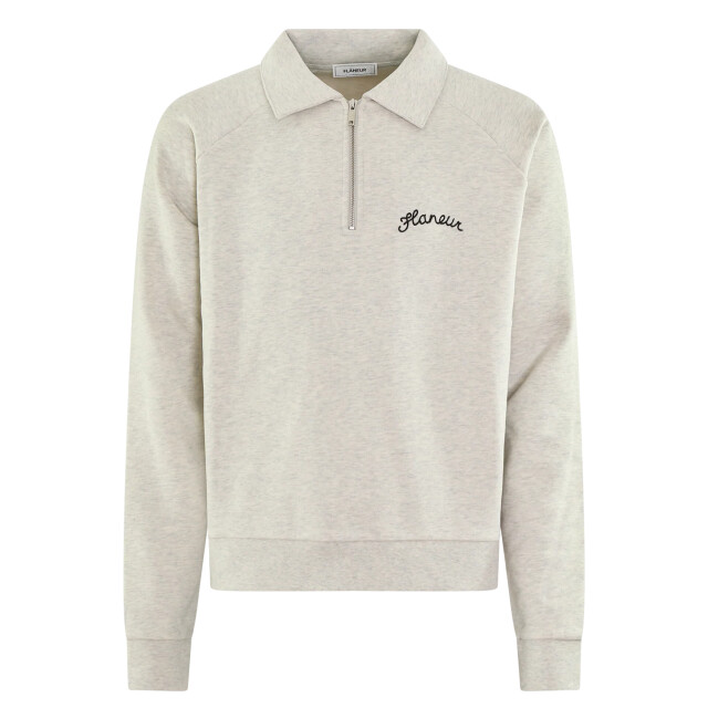 Flaneur Homme Heren signature raglan half zip FRAG077-904 large