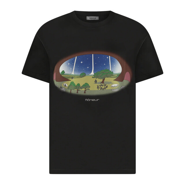 Flaneur Homme Heren stardome t-shirt FTSH045-999 large