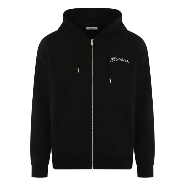 Flaneur Homme Heren signature zip-up hoodie FZIP078-999 large