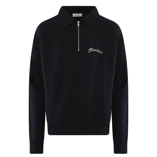 Flaneur Homme Heren signature raglan half zip FRAG077-788 large