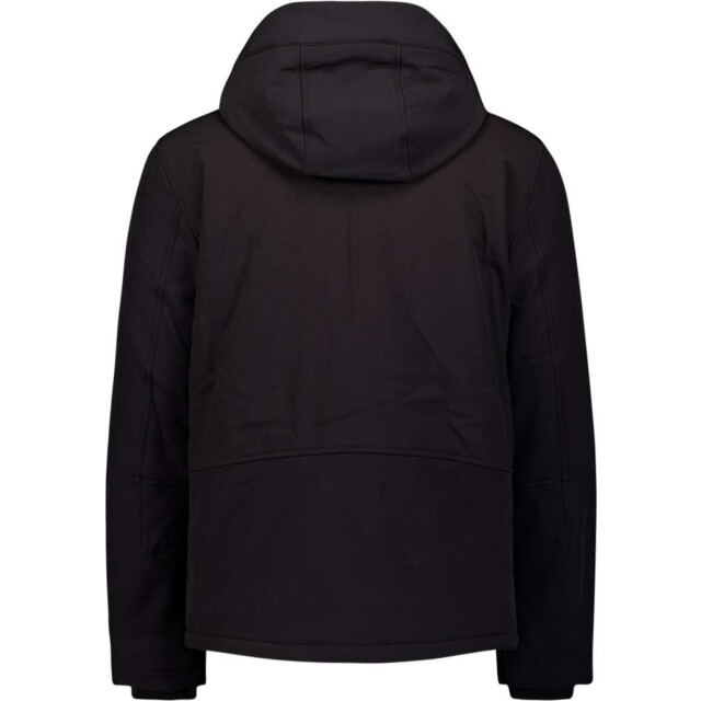 No Excess Jacket short fit hooded softshell s black 29630807SN-020 large