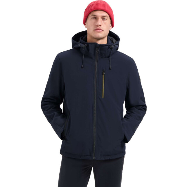 No Excess Jacket short fit hooded softshell s night 29630807SN-078 large