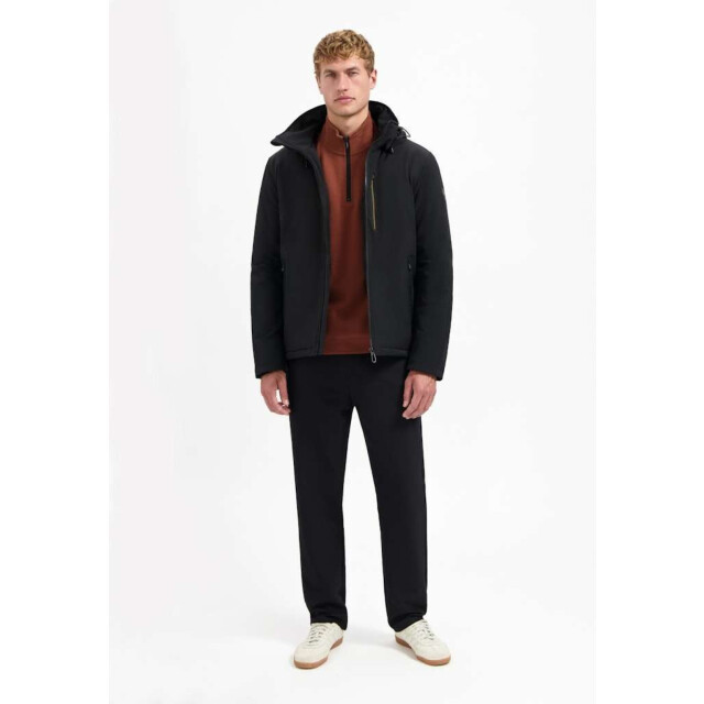 No Excess Jacket short fit hooded softshell s black 29630807SN-020 large