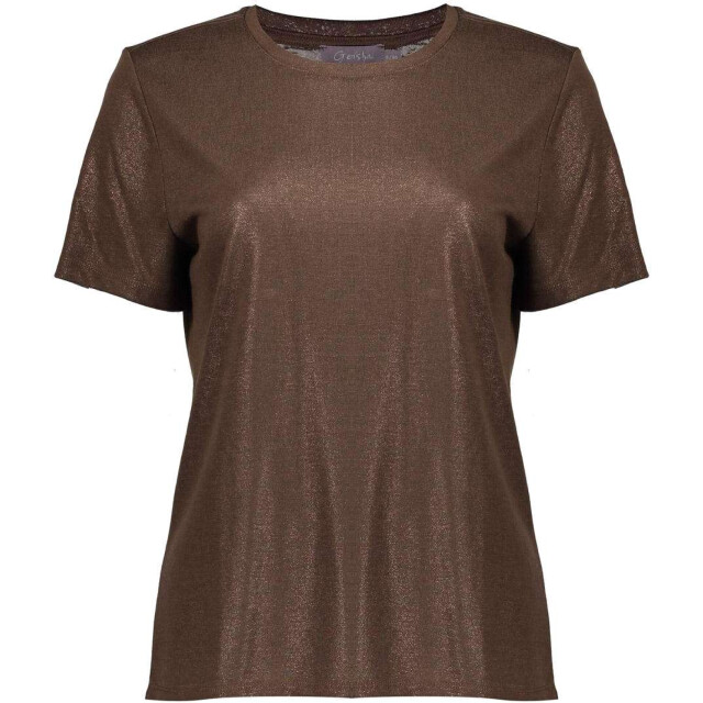 Geisha T-shirt dark brown 52605-41-000785 large