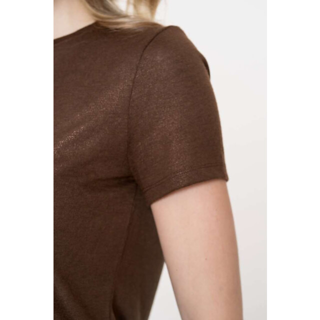 Geisha T-shirt dark brown 52605-41-000785 large