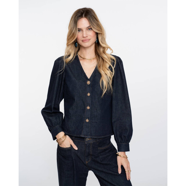 Geisha Blouse lange mouw 53504-10 Geisha Blouse lange mouw 53504-10 large
