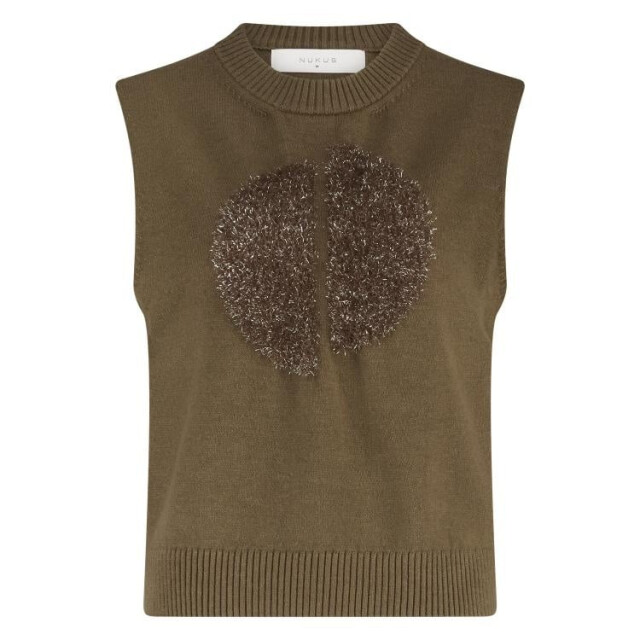 Nukus Nkf07000 65 intarsia spencer fango NKF07000  65 large