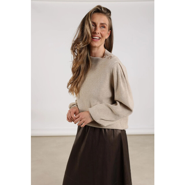 Nukus Nkf03026 9 daytona pullover lurex sand NKF03026  9 large