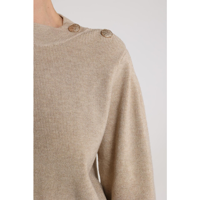 Nukus Nkf03026 9 daytona pullover lurex sand NKF03026  9 large