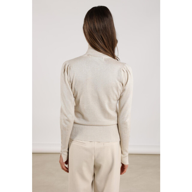Nukus Nkf03005 9 sylvia pullover lurex sand NKF03005  9 large