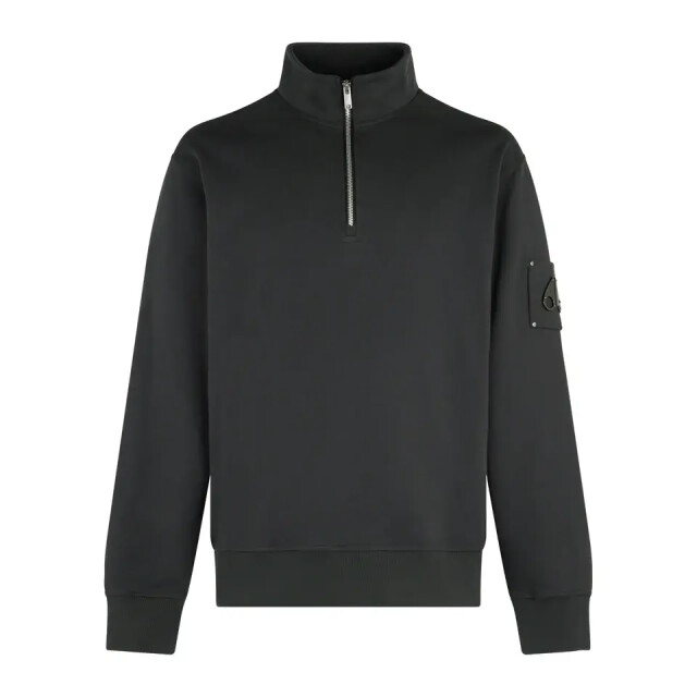 Moose Knuckles Hartsfield half zip cement 159438558 large