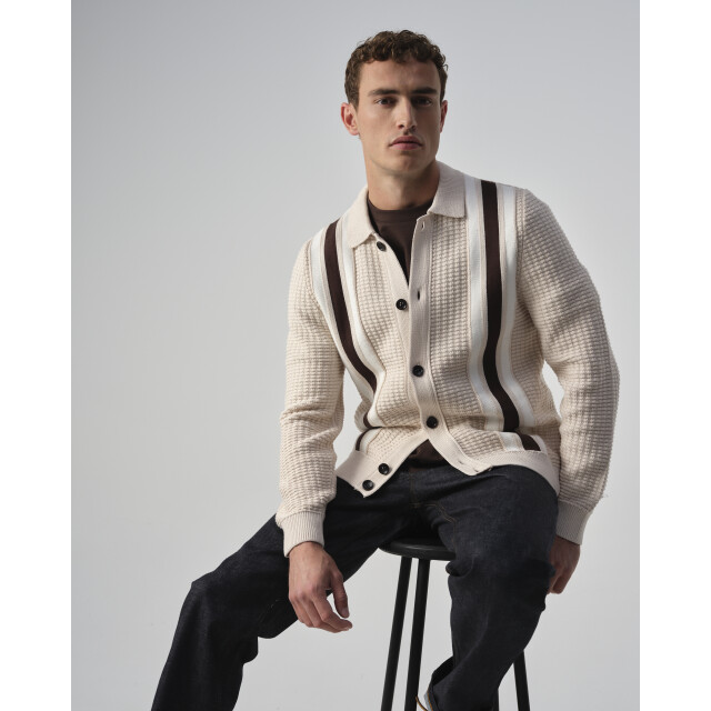 J.C. Rags Bank polo long sleeve 099174-002-M large