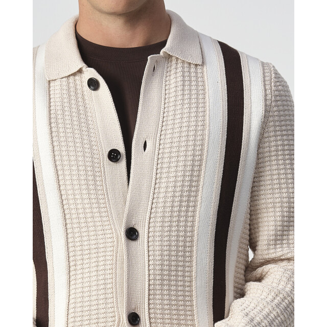 J.C. Rags Bank polo long sleeve 099174-002-M large