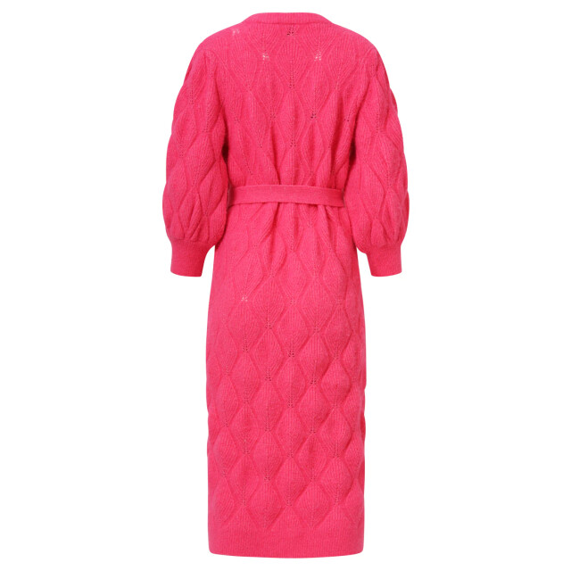 Smashed Lemon Damesgebreide midi jurk | 25501-435-L large Smashed Lemon Damesgebreide midi jurk | 25501-435-L large