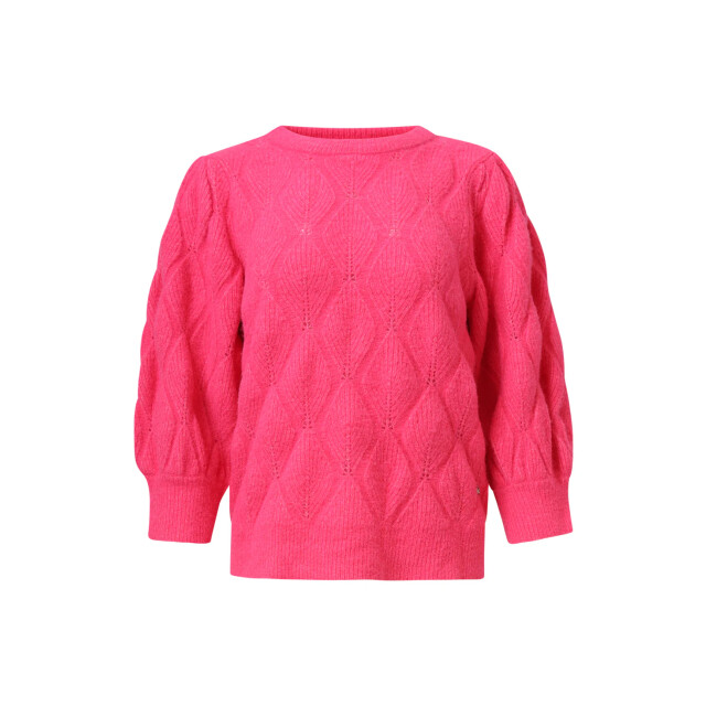 Smashed Lemon Gebreide losvallende damestrui | 8720331366171 large