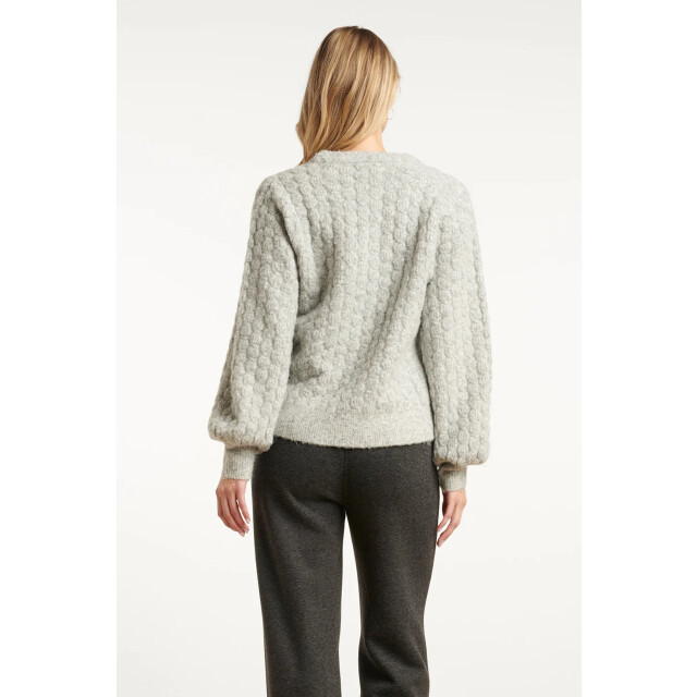 Smashed Lemon Damesgebreide vrouwelijke losvallende trui | 8720331366805 large