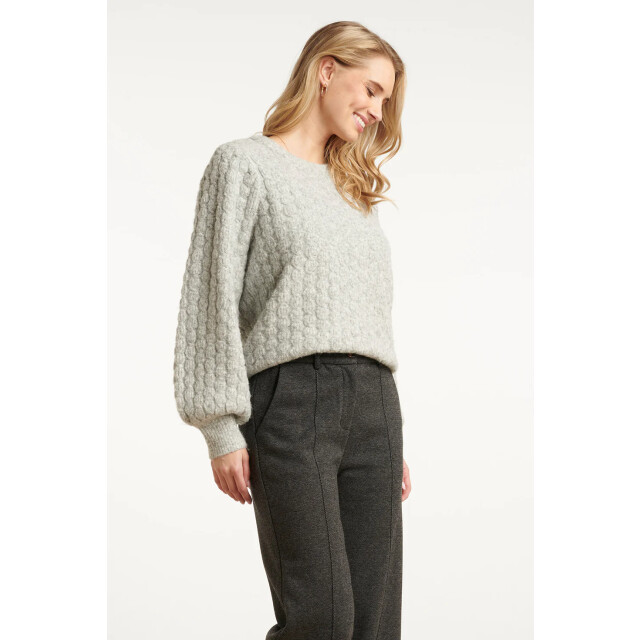 Smashed Lemon Damesgebreide vrouwelijke losvallende trui | 8720331366805 large