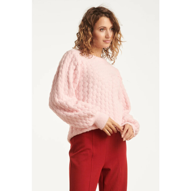 Smashed Lemon Damesgebreide vrouwelijke losvallende trui | 8720331366720 large