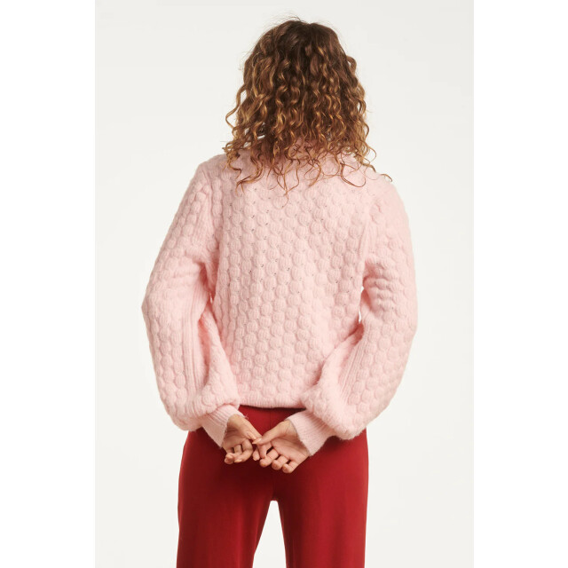 Smashed Lemon Damesgebreide vrouwelijke losvallende trui | 8720331366720 large