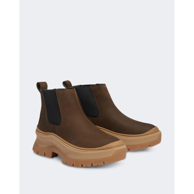 Timberland Dames roxie lane mid chelsea boot TB0A28XMW071-Dark Brown large