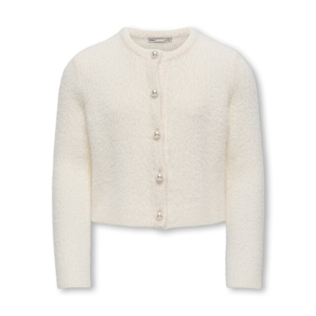Only Kogpiumo petra pearl o-neck car knt noos off-white 2249.02.0001 large