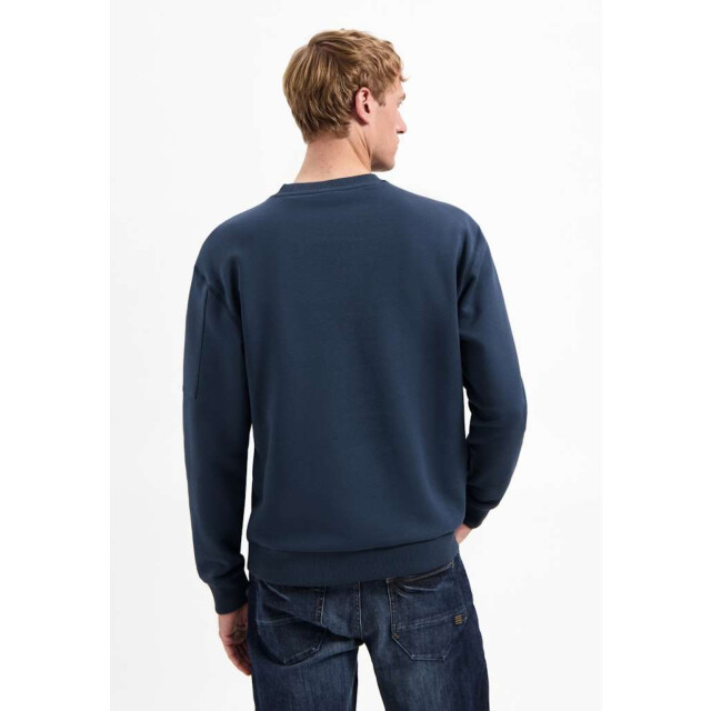 No Excess Sweater crewneck brushed inside night 29130857-078 large