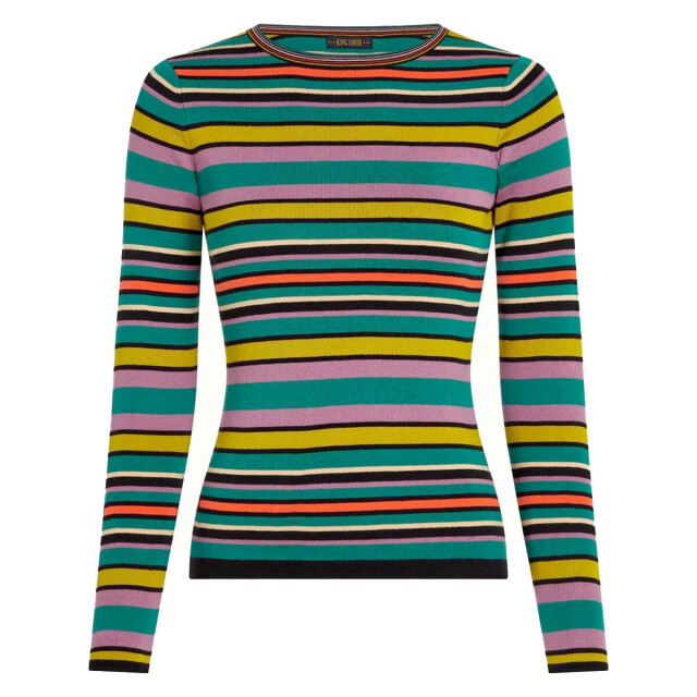 King Louie Pullover 09913 agnes King Louie Top lange mouw 09913 AGNES large