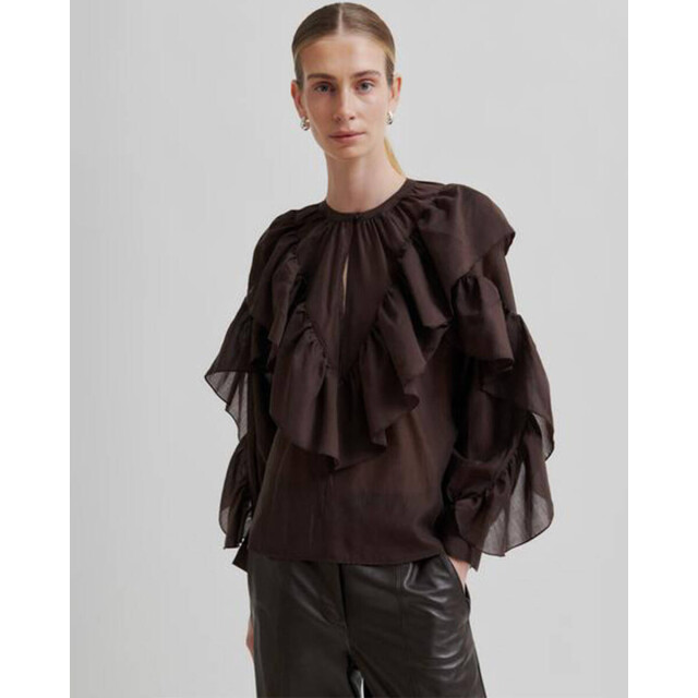 Second Female Blouse lange mouw 60121 fria Second Female Blouse lange mouw 60121 FRIA large