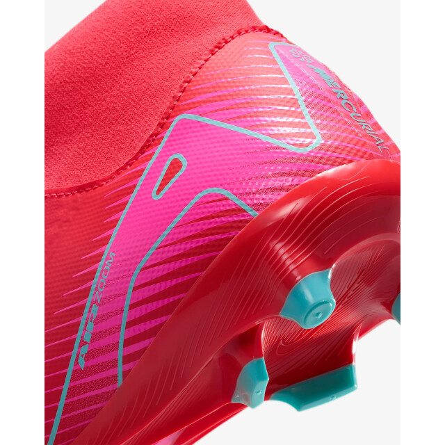 Nike zm superfly 10 acad fg/mg voetbal schoen firm ground heren - 068957_470-8,5 large