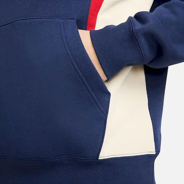 Nike m nsw sw air po hoody flc bb hoodie heren - 068978_200-M large