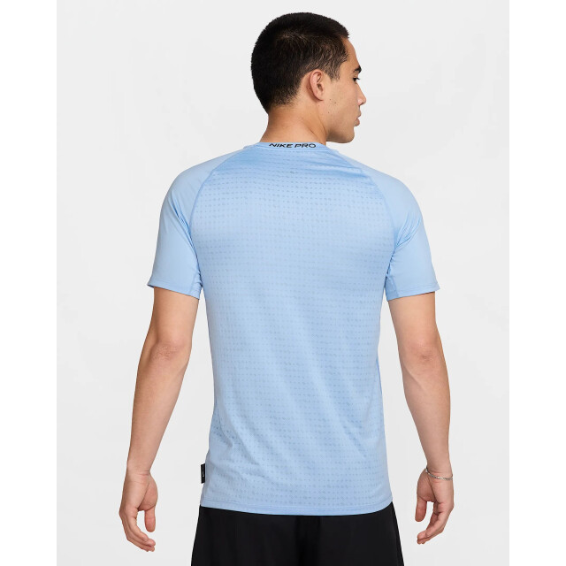Nike pro breathe men's slim-fit sho training t-shirt korte mouw heren - 070131_200-M large