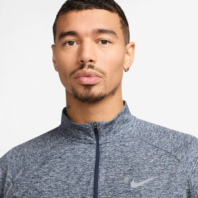 Nike stride men's dri-fit 1/2-zip m hardloop t-shirt lange mouw zomer heren - 069038_200-XL large