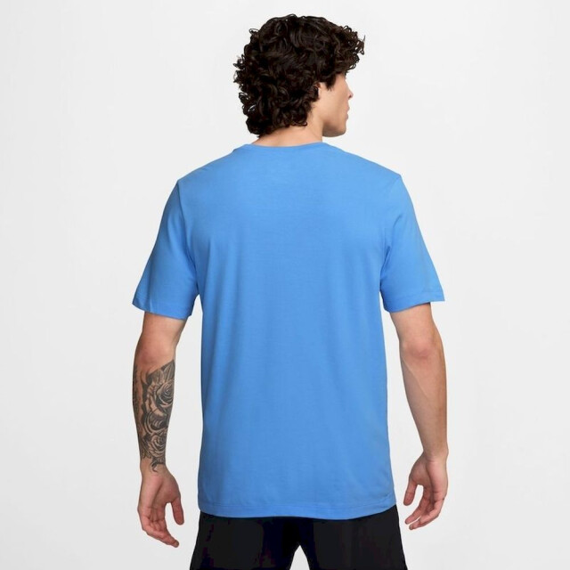 Nike men's dri-fit fitness t-shirt training t-shirt korte mouw heren - 068999_200-S large