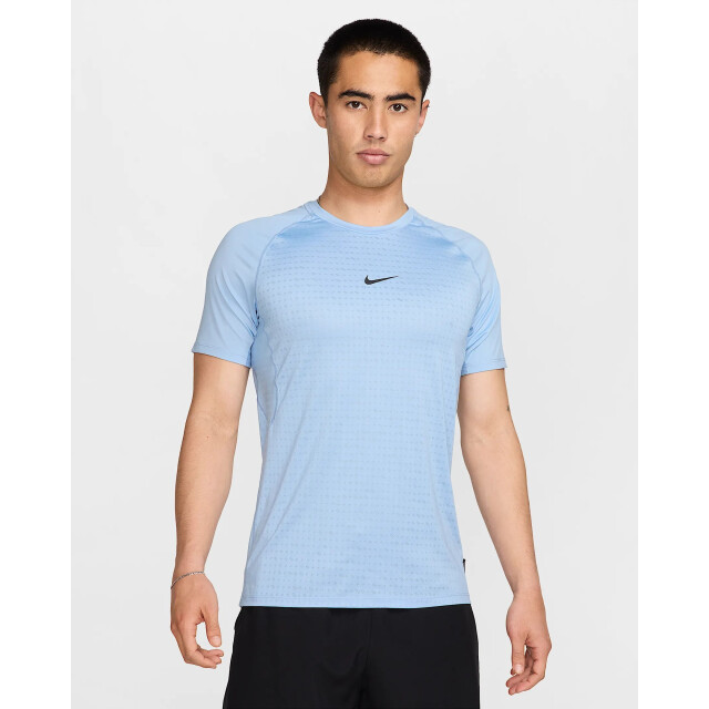 Nike pro breathe men's slim-fit sho training t-shirt korte mouw heren - 070131_200-M large