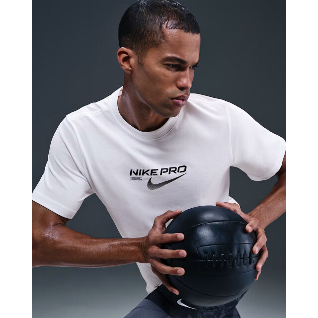 Nike m nk df tee pro training training t-shirt korte mouw heren - 071955_100-L large Nike m nk df tee pro training training t-shirt korte mouw heren - 071955_100-L large