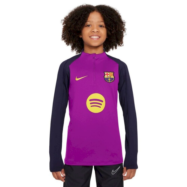 Nike fcb y nk df strk drill top k replica voetbal trainingshirt lange mouw jongens - 071922_730-L large