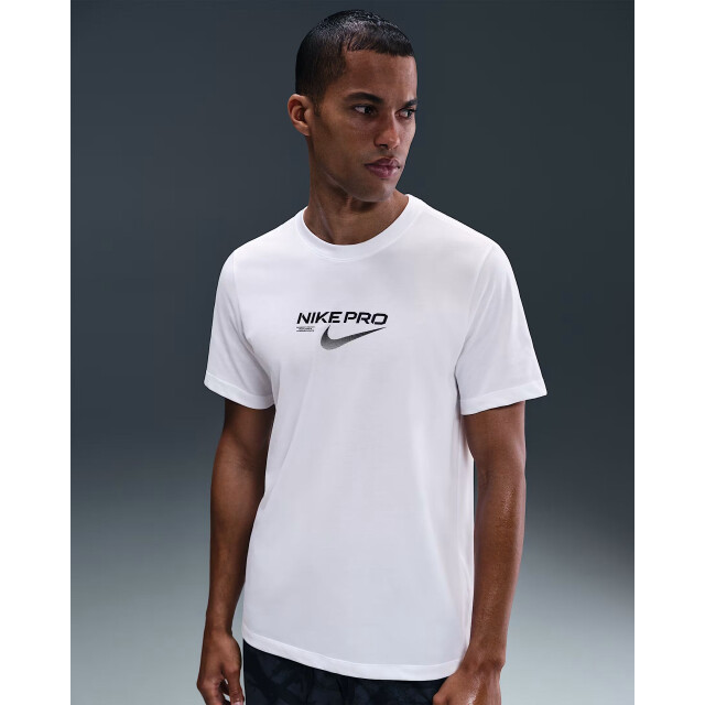 Nike m nk df tee pro training training t-shirt korte mouw heren - 071955_100-L large Nike m nk df tee pro training training t-shirt korte mouw heren - 071955_100-L large