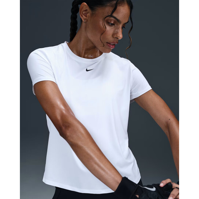 Nike one classic women's dri-fit t-shirts training t-shirt korte mouw dames - 071981_109-L large