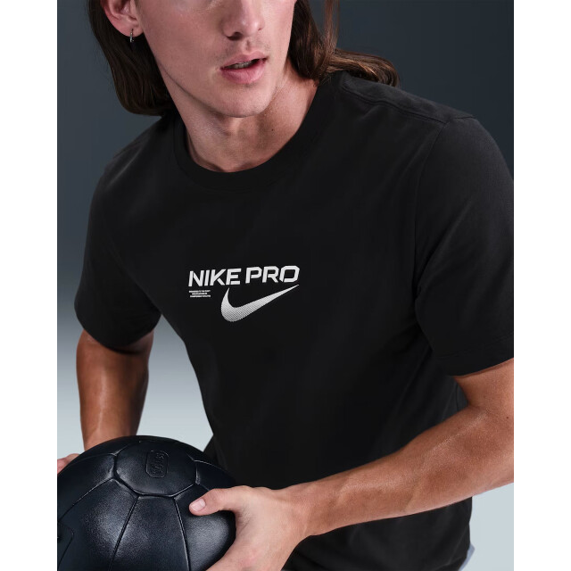 Nike m nk df tee pro training training t-shirt korte mouw heren - 071986_990-M large Nike m nk df tee pro training training t-shirt korte mouw heren - 071986_990-M large