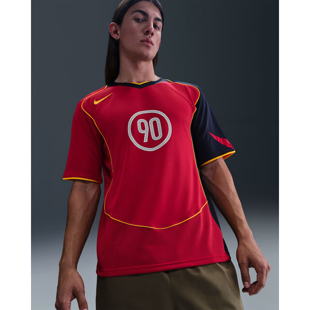 Nike total90 men's dri-fit soccer jersey ss t-shirt voetbal train km here - 072019_600-L large Nike total90 men's dri-fit soccer jersey ss t-shirt voetbal train km here - 072019_600-L large