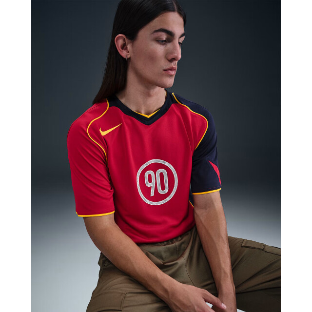 Nike total90 men's dri-fit soccer jersey ss t-shirt voetbal train km here - 072019_600-L large Nike total90 men's dri-fit soccer jersey ss t-shirt voetbal train km here - 072019_600-L large