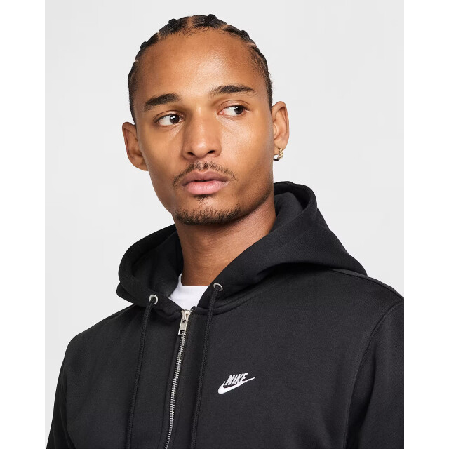 Nike m nk club bb fz hoodie vest heren - 071997_990-XXL large