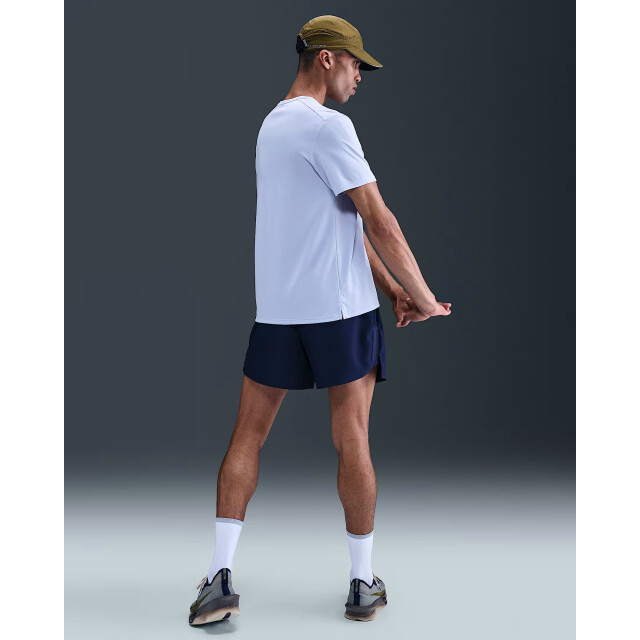 Nike miler men's dri-fit uv ss t-shirt hardloop t-shirt korte mouw zomer heren - 072073_930-M large