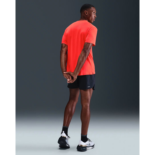 Nike miler men's dri-fit uv ss t-shirt hardloop t-shirt korte mouw zomer heren - 072074_600-M large
