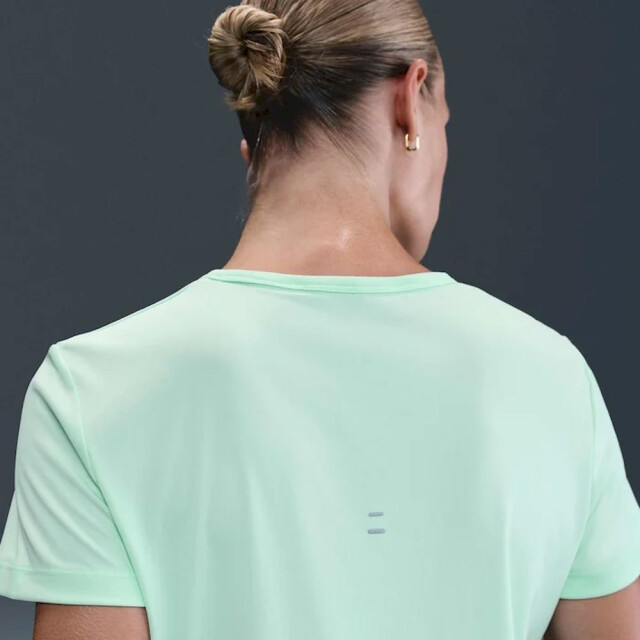 Nike tempo swoosh women's dri-fit ss t-shirt hardloop t-shirt korte mouw zomer dames - 072078_300-S large