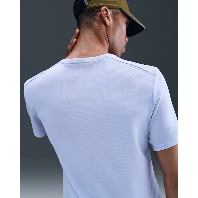 Nike miler men's dri-fit uv ss t-shirt hardloop t-shirt korte mouw zomer heren - 072073_930-M large