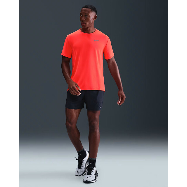 Nike miler men's dri-fit uv ss t-shirt hardloop t-shirt korte mouw zomer heren - 072074_600-M large